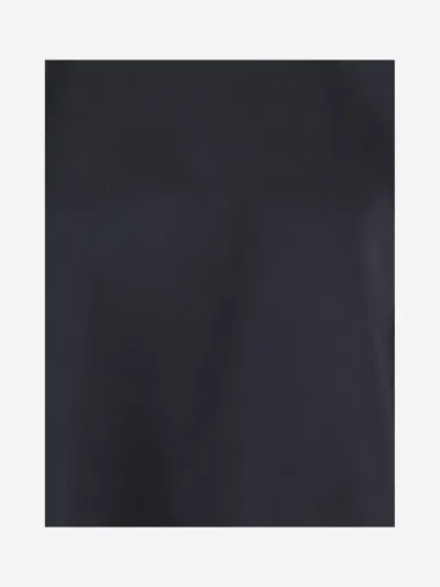 Carven Elegant Cocoon Top With Mock-pearl Trim