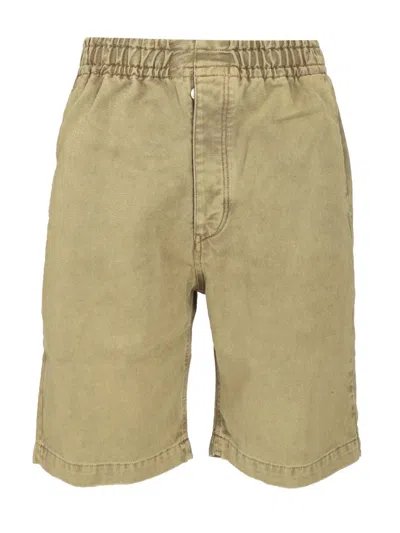 Isabel Marant Khaki Tyler Denim Shorts