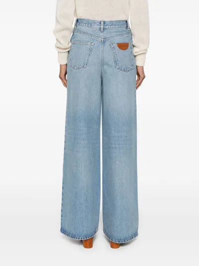 Chloé Chloè Trousers In Blue