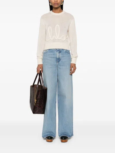 Chloé Chloè Trousers In Blue