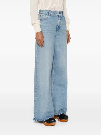 Chloé Chloè Trousers In Blue