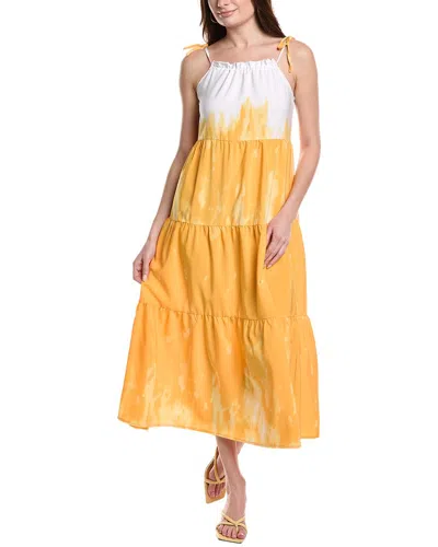 Maison Maar Tiered Midi Dress