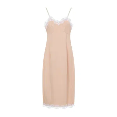 Carven Peony Lingerie Dress With Adjustable Straps