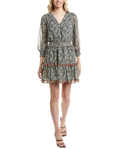 Marion Mini Dress In Green