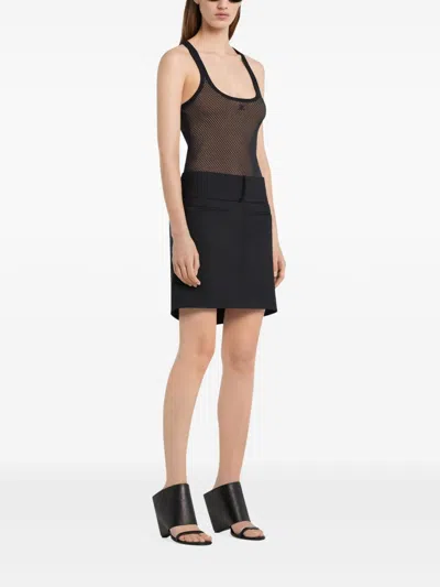 Courrèges Mesh Tank Top