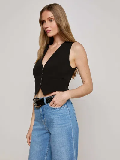 L'agence Jianna Vest In Black