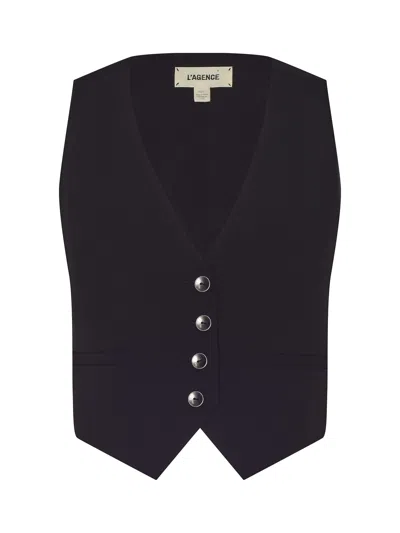 L'agence Jianna Vest In Black