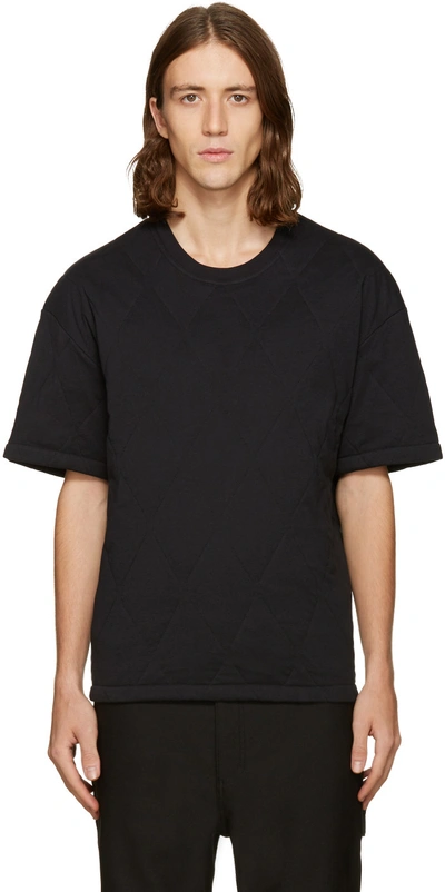 Balenciaga Black Logo Tab Regular T-shirt
