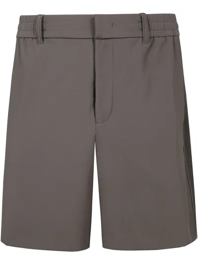Shop Emporio Armani Exclusive Nylon Bermuda Shorts