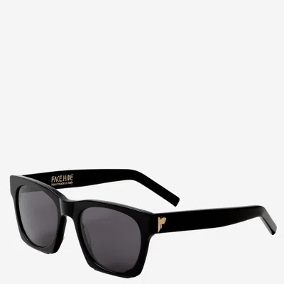 Face Hide Logo Sunglasses