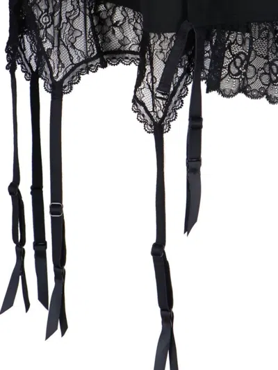 Balenciaga Black Lingerie Shirt