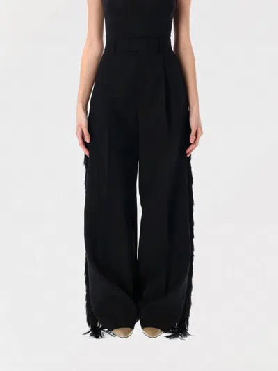Carven Trousers In Black