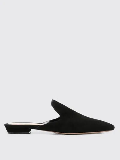 Gianvito Rossi Nubuck Mules