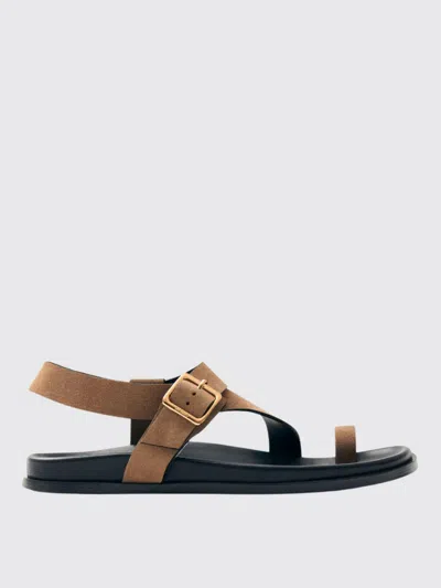 Alohas Flat Sandal  Woman Color Brown In Brown