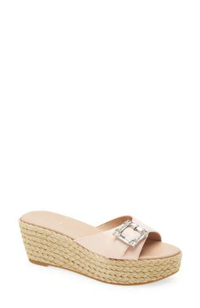 Stuart Weitzman June 75 Wedge Slide Sandal