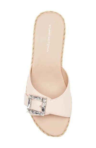 Stuart Weitzman June 75 Wedge Slide Sandal