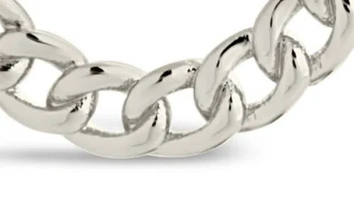 Sterling Forever Nikole Chainlink Teardrop Dangle Earrings