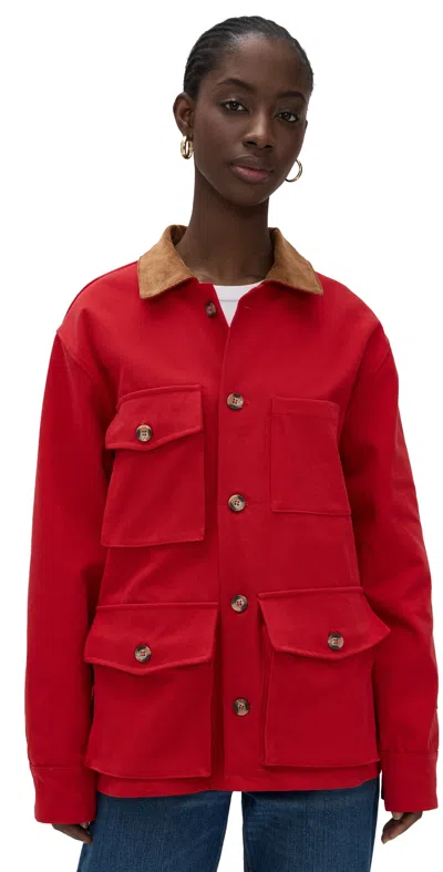 Danzy Chore Jacket Red