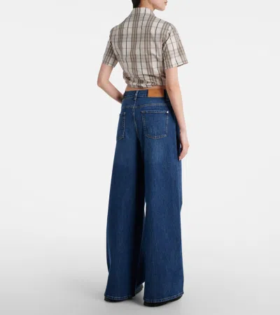7 For All Mankind Marie Wide-leg Jeans