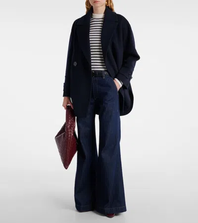 Citizen Of Humanity Womens Summit Citizens Of Humanity X Argent Beverly Bootcut-leg Mid-rise Jeans In Blue