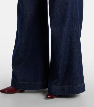 Citizen Of Humanity Womens Summit Citizens Of Humanity X Argent Beverly Bootcut-leg Mid-rise Jeans In Blue