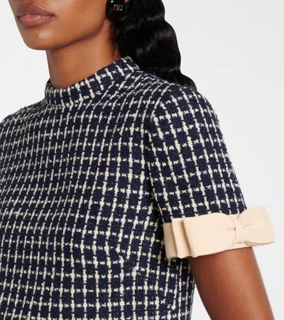 Valentino Boucle' Short Dress