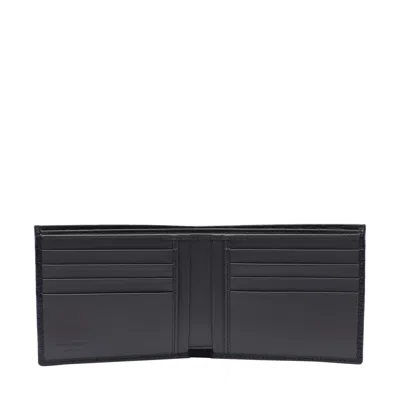 Ferragamo Black Gancini Coin Pocket Wallet