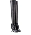 TOM FORD THIGH-HIGH BUCKLE BOOTS,P00202311