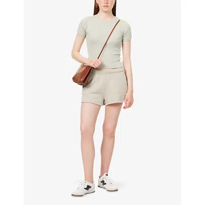 Represent Womens Storm Initial Washed Cotton Shorts