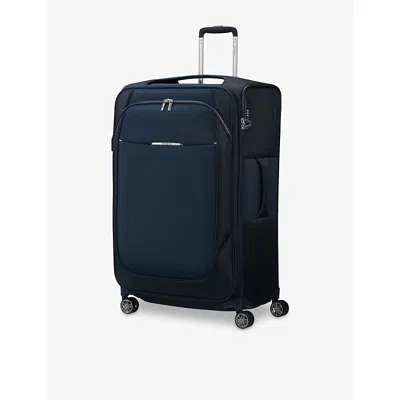 Samsonite Midnight Blue Re-lite Spinner Expandable 4-wheel Polyester Suitcase 78cm