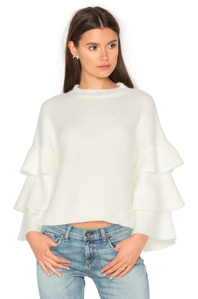 Endless Rose Tiered Sleeve Sweater - 100% Exclusive In Off White