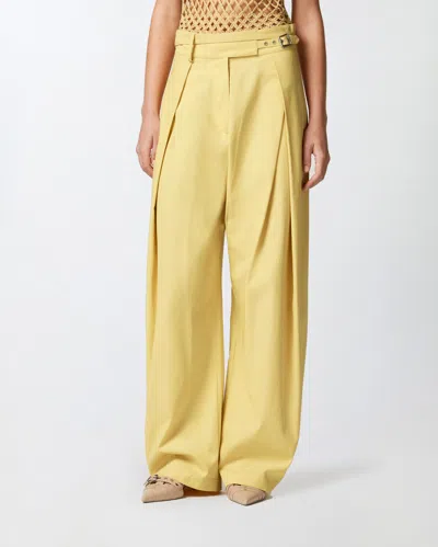 Pinko Ricordi Pants In Yellow
