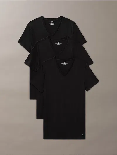 Calvin Klein Men's 3-pack Cotton Classics V-neck T-shirts In Multi