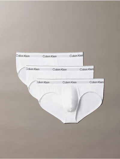 Calvin Klein 3 Pack Briefs In White