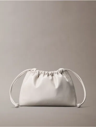 Calvin Klein Women's Drawstring Crossbody Bag In Wind Chime | ModeSens