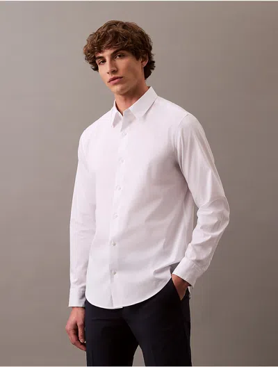 Calvin Klein Men's Classic Stretch Button-down Shirt