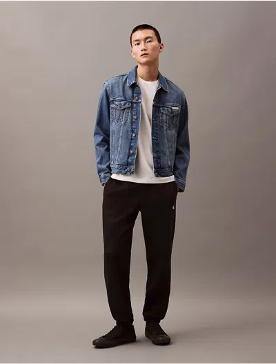 Calvin Klein Jeans Est.1978 Black Cotton Jeans & Pant