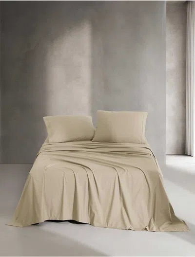 Calvin Klein Washed Percale Cotton Sheet Set