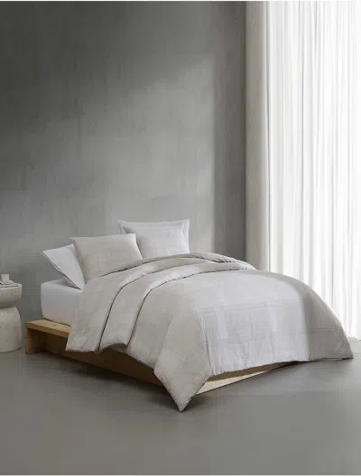 Calvin Klein Textural Rib Comforter Sham Set