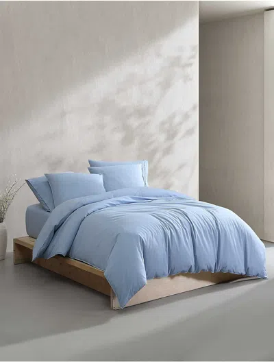 Calvin Klein Washed Percale Cotton Comforter Set