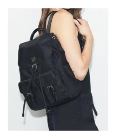 Tory Burch Functional Nylon Backpack With Multiple Pockets