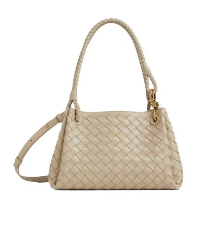 Bottega Veneta Small Parachute Intrecciato Leather Shoulder Bag