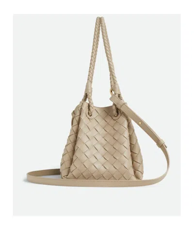 Bottega Veneta Small Parachute Intrecciato Leather Shoulder Bag