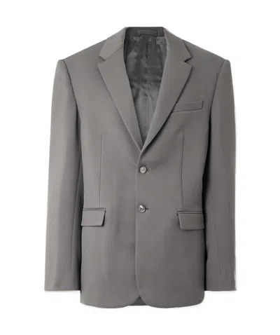 Wardrobe.nyc Single-breasted Blazer In Gray