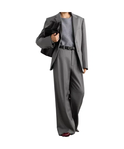 Wardrobe.nyc Single-breasted Blazer In Gray