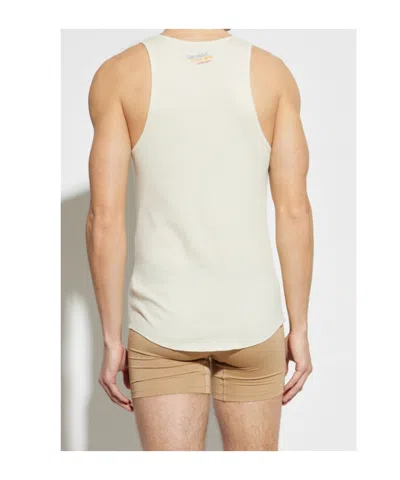Dsquared2 Sleeveless T-shirt In White
