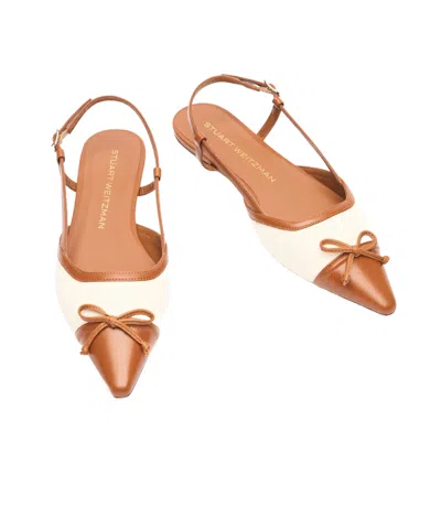 Stuart Weitzman Kitty Slingback Flat In Multi