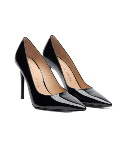Stuart Weitzman Stuart Patent Leather Stiletto Pumps