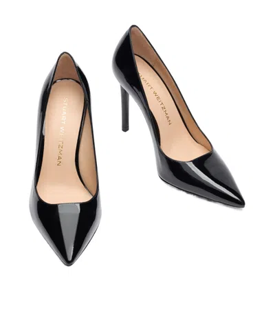 Stuart Weitzman Stuart Patent Leather Stiletto Pumps