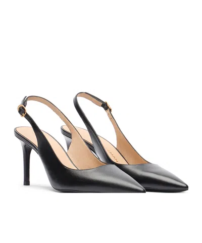 Stuart Weitzman Stuart Power 75 Pointed Toe Slingback Pump